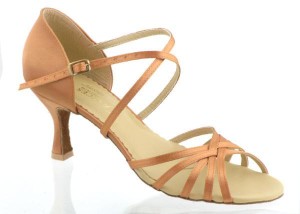 Dámské taneční boty X SATÉN ANG. TĚLOVÁ TMAVÁ KOREKCE SUPINACE