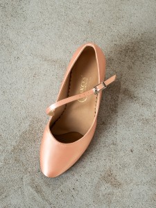 Dámské taneční boty STD-03 SATÉN LOSOSOVÁ